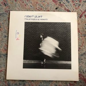 the principle of moments robert plant vinyl original 1983 pressing.